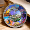 Sheikh Zayed Grand Mosque Plate | Artisan Home Decor | Unique Middle Eastern Piece - Luxury Handcrafted Art Craftihouse Dubai