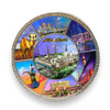 Sheikh Zayed Grand Mosque Plate | Artisan Home Decor | Unique Middle Eastern Piece - Luxury Handcrafted Art Craftihouse Dubai