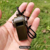 Premium 3-in-1 Emergency Survival Whistle with Compass, Thermometer, and Referee Cheerleading Function High-Quality Design