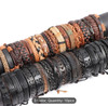 Luxury 10pcs Mixed Leather Bracelets For Showcase - Craftihouse Dubai