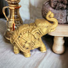 Exclusive Artisan brass elephant figurine 8 Heritage Collection Detail