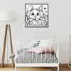 Baby Rabit Art Printed | High-resolution Wall Poster - Luxury Handcrafted Art Craftihouse Dubai
