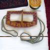 Artisan Handcrafted Battoulah Mask ,  assorted Embroidered Battoulah Mask Gulf Burqa Asa Unique Travel Keepsake
