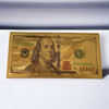 Premium Gold Plated Waterproof Dollar Shape Money Envelope 18x 9 cm High-Quality Design