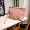 An exclusive Craftihouse pink Dubai souvenir wristlet designed to bring stylish regional charm and practical everyday elegance to accessories.