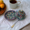 Exclusive Uae Clay Butter Keeper Dish Heritage Collection Detail