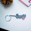 Premium True Love Love You Metal Keychain High-Quality Souvenir