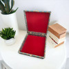 Artisan Handmade Termeh Box , Compartmentalized Dried Fruit Box 30x30 cm, 1 piece Chocolate box , Luxury Gift & Storage Solution Unique Travel Keepsake