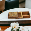 Exclusive Hand Painted Wooden Jewelry Box Heritage Collection Detail