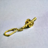  Brass Cannon Keychain
