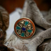 Exclusive Handcrafted Nepali Tibetan Multi-Color Ring Heritage Collection Detail