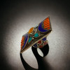 Premium Handcrafted Nepali Tibetan Multi Color Ring High-Quality Souvenir