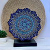 Exclusive Shelf Minakari Plate 25 Fine Craftsmanship Detail
