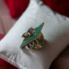 Exclusive Nepal Tibet Inspired Ethnic Natural Stones Ring Heritage Collection Detail