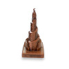 Luxury I love Qatar Statue ,  Souq Waqif Statue 11 cm  , Gift from Doha , Perfect Qatar Souvenir , Symbol of Qatar's Rich Heritage Showcase - Craftihouse Dubai