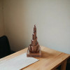 Artisan I love Qatar Statue ,  Souq Waqif Statue 11 cm  , Gift from Doha , Perfect Qatar Souvenir , Symbol of Qatar's Rich Heritage Professional Product View