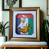 Premium Stunning Golden Dagger Frame High-Quality Design