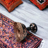 Exclusive Artisan Floral Engraved Copper Bowl Heritage Collection Detail