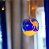 Luxury Bahrain 3" Paper Mache Ball Showcase - Craftihouse Dubai