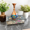 Premium Artisan Hand Painted Copper Vase High-Quality Design