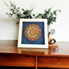 Premium Artisan Hand Painted Embossed Earthenware High-Quality Design