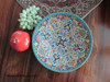 Luxury Handcrafted Enamel-painted Earthenware Wall Plate 25cm Premium Design Showcase