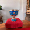 Elegant 16 cm copper Mes Pardaz bowl from the Craftihouse collection, highlighting fine artisanal craftsmanship, as seen in image_a2bf76.jpg.
