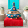 Premium Artisan Handpainted Copper Enamel Bowl Craftsmanship and Design