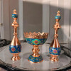 Premium Artisan Enamel Pedestal Bowl & Craftsmanship and Design