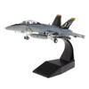Handcrafted 100 F/A-18 Super Hornet Jolly Roger Fighter Plane Military Model Toy for Home and Gift