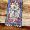 Handcrafted Silk Embroidered Cotton Prayer Mat for Home and Gift
