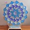 Exclusive Enamel Copper Plate Blue Fine Craftsmanship Detail