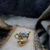 Handcrafted Mini Teapot Brewing Saffron for Home and Gift
