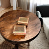 Luxury Wooden Gift Box Set Artisan Detail View