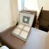 Premium Elegant Wooden Gift Box With -Inspired Tile Motifs Craftsmanship And Design