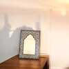 Luxury Decorative Mashrabiya Wooden Photo Frame Artisan Artisan Detail View