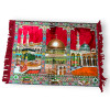Soft Woven Velvet Prayer Mat – Kabbah Design Luxurious 120x83 Cm Wall Hanging Carpet | Sophisticated Middle Eastern Art & Home Anchor - Luxury Handcrafted Art Craftihouse Dubai