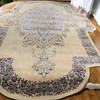 Luxury Pure Wool Carpet 2x3 Meter Permeim Quality Elegant Design 100% Wool Carpet Artisan Detail View