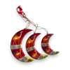 Premium Camel Pattern Wooden Moon Ornaments Craftsmanship and Design