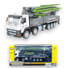 Premium Huina 1:50 Semi-Alloy Concrete Pump Truck Model Craftsmanship and Design