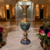 A boutique-quality handcrafted copper art vase from Craftihouse Dubai, designed as an exclusive executive VIP token or housewarming souvenir.