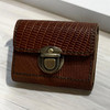 Luxury Handmade Natural Leather Card Holder Artisan Detail View