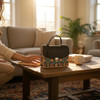 High Quality ''Marjan'' Wooden-Leather Clutch Bag Professional Photography