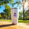 Luxury Personalized Tumbler Mug Artisan Detail View