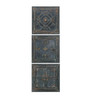 Luxury Elara Triptych Wall Art Artisan Detail View