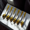 Premium 6pcs Stainless Steel Tea Spoons Craftsmanship and Design