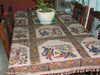 Luxury Artisan tablesheet Rectangular Tapestry Floral Premium Design Showcase