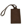 Luxury Custom Handmade Leather Luggage Tags Artisan Detail View