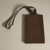 Luxury Custom Handmade Leather Luggage Tags Artisan Detail View