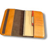 High Quality Handmade Camel Leather A5 Notebook Cover Professional Photography